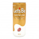 Напиток кофейный в банках Лотте | Lotte Let's Be Cappuccino 240ml